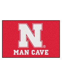 Nebraska Man Cave Starter Rug 19x30 by   