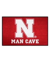 Nebraska Cornhuskers Starter Mat Man Cave by   