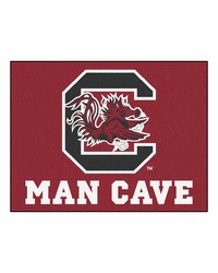 South Carolina Man Cave AllStar Mat 34x45 by   