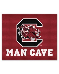 South Carolina Man Cave Tailgater Rug 60x72 by   