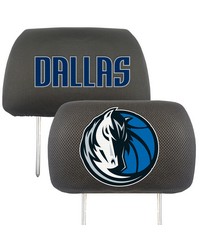 NBA Dallas Mavericks Head Rest Cover 10x13 by   