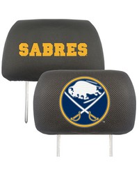 Buffalo Sabres Head Rest Cover by   