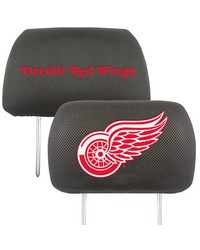Detroit Red Wings Head Rest Cover by   