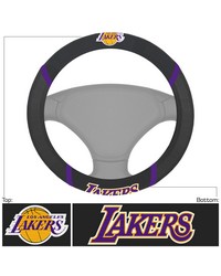 NBA Los Angeles Lakers Steering Wheel Cover 15x15 by   
