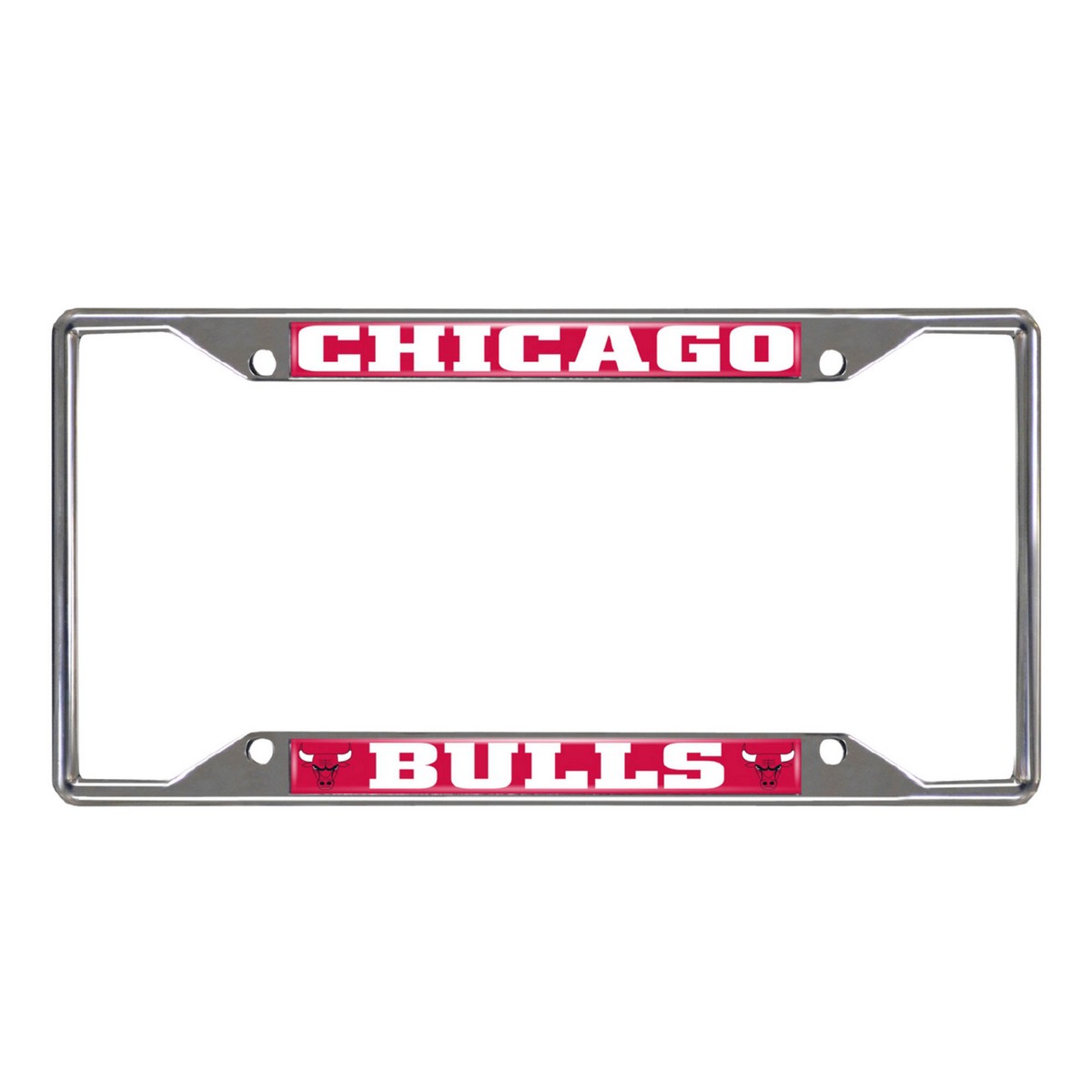 NBA Chicago Bulls License Plate Frame 6.25x12.25 Accessories