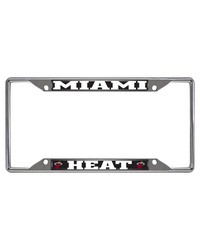 NBA Miami Heat License Plate Frame 6.25x12.25 by   