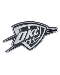NBA Oklahoma City Thunder Emblem 1.8x3.2 by   