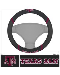 Texas AM Steering Wheel Cover 15x15 by   