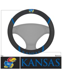 Kansas Jayhawks Steering Wheel Cover by   