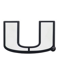 Miami Hurricanes Chrome Emblem by   