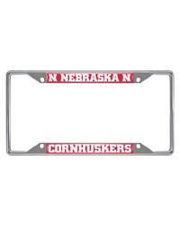 Nebraska License Plate Frame 6.25x12.25 by   