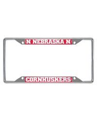 Nebraska Cornhuskers License Plate Frame by   