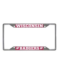 Wisconsin License Plate Frame 6.25x12.25 by   