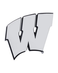 Wisconsin Badgers Chrome Emblem by   
