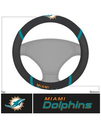 Miami Dolphins Steering Wheel Cover by   
