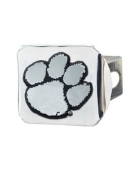 Clemson Tigers Hitch Cover Chrome by   