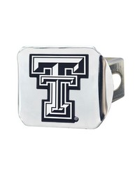 Texas Tech Hitch Cover 4 1 2x3 3 8 by   