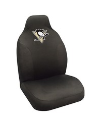 Pittsburgh Penguins Embroidered Seat Cover Black by   