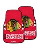 Fan Mats LLC Chicago Blackhawks 2-pc Carpet Car Mat Set Red