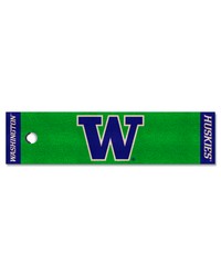 Washington Huskies Putting Green Mat by  Fairwinds Studio 