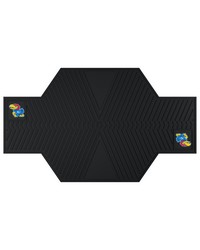 Kansas Jayhawks Motorcycle Mat by   