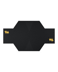 Pitt Panthers Motorcycle Mat Black by   