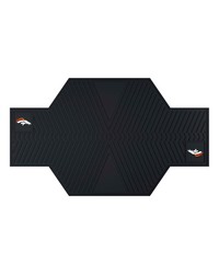 Denver Broncos Motorcycle Mat by  Collier Campbell 