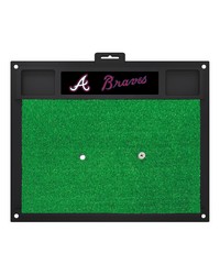 MLB Atlanta Braves Golf Hitting Mat 20 x 17 by   