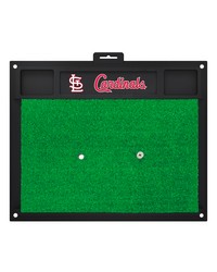 MLB St. Louis Cardinals Golf Hitting Mat 20 x 17 by   