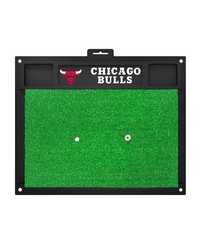 NBA Chicago Bulls Golf Hitting Mat 20 x 17 by   