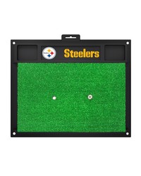 NFL Pittsburgh Steelers Golf Hitting Mat 20 x 17 by   