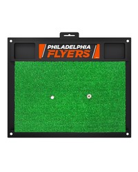 NHL Philadelphia Flyers Golf Hitting Mat 20 x 17 by   