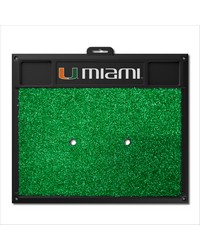 Miami Hurricanes Golf Hitting Mat by   