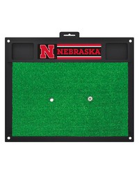 Nebraska Golf Hitting Mat 20 x 17 by   