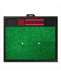 Nebraska Cornhuskers Golf Hitting Mat by   