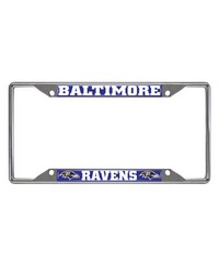 Baltimore Ravens License Plate Frame by   