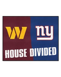 NFL Chicago Bears Green Bay Packers House Divided Rugs 34x45 by   