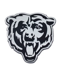 Chicago Bears 3D Chrome Metal Emblem Chrome by   