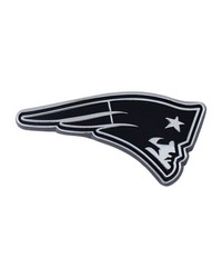 New England Patriots 3D Chrome Metal Emblem Chrome by   