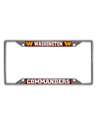 Washington Commanders License Plate Frame by   