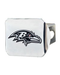 Baltimore Ravens Hitch Cover Chrome by   