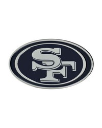 San Francisco 49ers Chrome Emblem by   