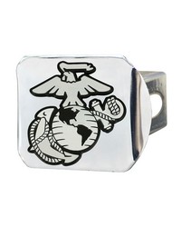 U.S. Marines n/a Hitch Cover Chrome by   