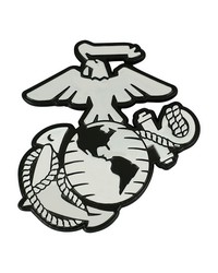 U.S. Marines n/a Chrome Emblem by   