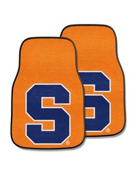 Syracuse Orange 2-pc Carpet Car Mat Set by   