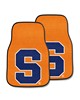 Fan Mats LLC Syracuse Orange 2-pc Carpet Car Mat Set Orange