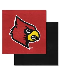 Louisville Cardinals Team Carpet Tiles by   