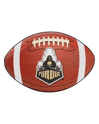 Purdue P Football Rug 22x35 by   