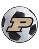 Fan Mats LLC Purdue Boilermakers Soccer Ball Mat White