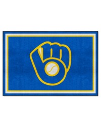 Milwaukee Brewers 5x8 Rug by   